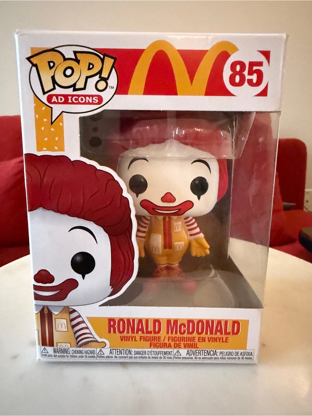 Funko Pop! Ad Icons McDonald’s Ronald McDonald #85 Vinyl Figure